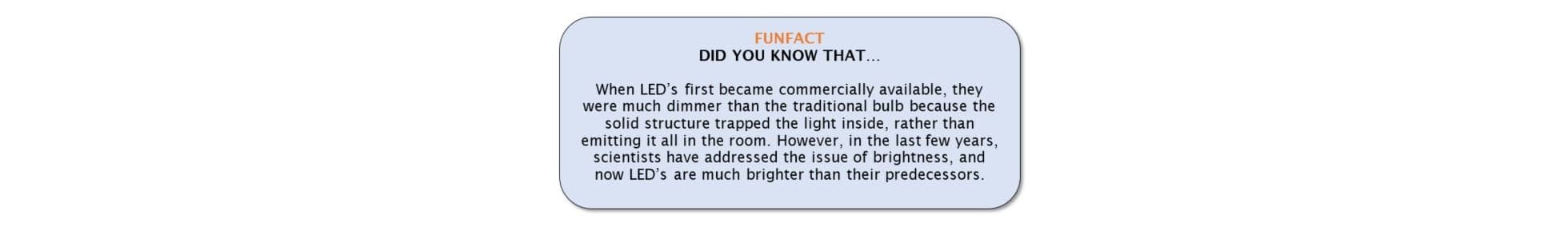 LED Fun Fact