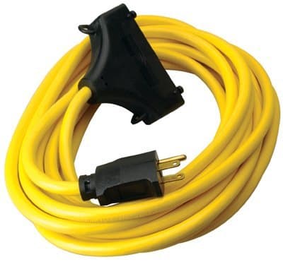 Yellow generator cord
