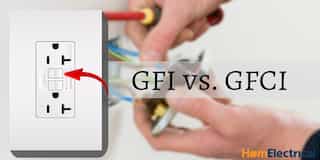 What Is the Difference between a GFCI Receptacle & a GFI Outlet?