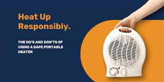 Heat Up Responsibly: The Do's and Don'ts of Using a Portable Heater
