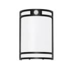 AFX 13W Elston Outdoor Sconce w/ Photocell, 120V, Selectable CCT, Black