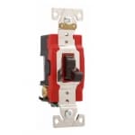 Eaton Wiring 20 Amp Toggle Switch, 3-Way, Industrial, Brown