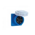Eaton Wiring 60 Amp Pin and Sleeve Receptacle, 3-Pole, 4-Wire, 250V, Blue