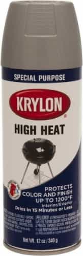 Krylon 12 oz Black High Heat Stove Paint