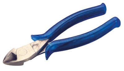 Diagonal Cutting Pliers with Curved Grip