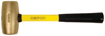 Ampco Safety Mallet with Fiberglass Handle, 4 lb Head Weight