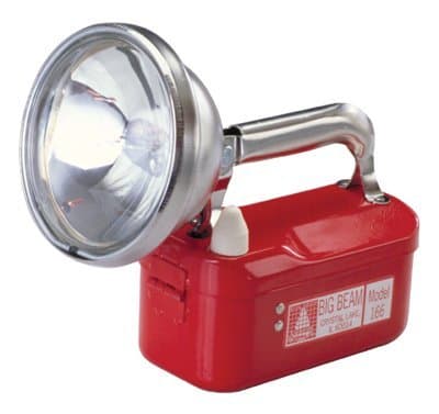 Hand Lamp with PAR 36 Sealed Beam Spotlight and head with 90 degree Vertical Adjustment