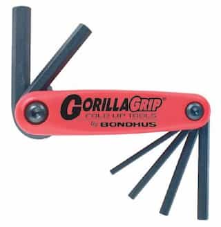 1.5mm-6mm Gorilla Grip Fold-Up Hex Key 