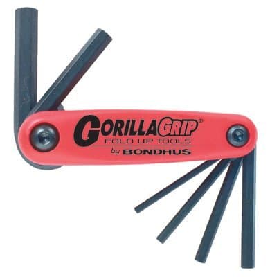 Bondhus 1.5mm-6mm Gorilla Grip Fold-Up Hex Key 
