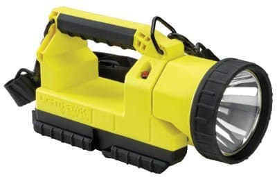 Lighthawk 4 Cell Rechargable LED Lantern with 120/240V DC Charger, Yellow