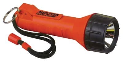 Responder 2C Submersible Safety Flashlight w/ Xenon Bulb, Orange