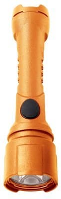 WorkSafe Razor 3 AA-Cell Safety Orange LED Flashlight