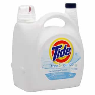 Procter & Gamble Tide Free & Gentle Concentrated Liquid Laundry Detergent 150 oz.