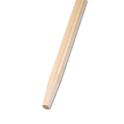 Boardwalk Tapered End Broom Handle, Laquered Hard Wood, 1-1/8 Dia. x 60 Long