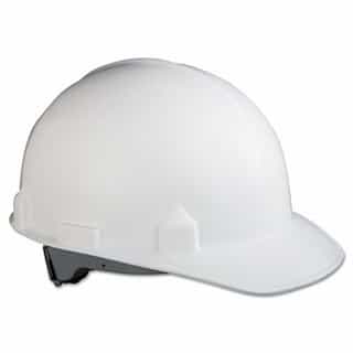 SC-6 Head Protection w/4pt Suspension, White, Hard Hats