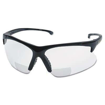 V60 30-06 Reader Safety Eyewear, Black Frame, Clear Lens