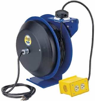 Coxreels Safety Series Spring Rewind Power Wheel 16/3 AWG