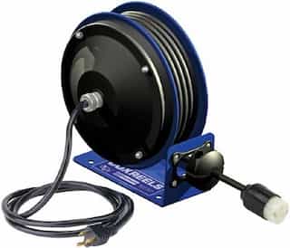 Coxreels 30-ft Single Compact Power Cord Reel 12/3 AWG