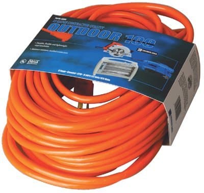 100-ft Orange Extension Cord
