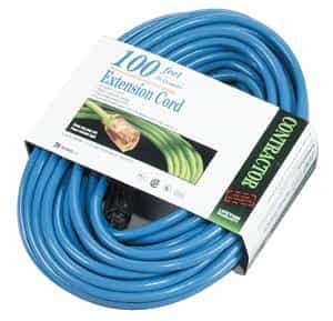 Coleman 100-ft Fluorescent Blue Extension Cable