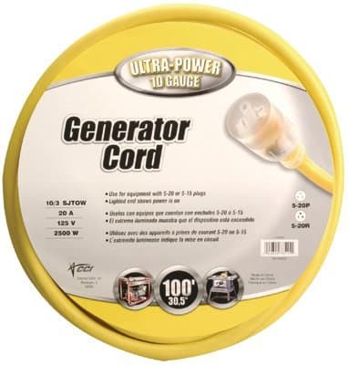 100-ft Generator Extension Cord