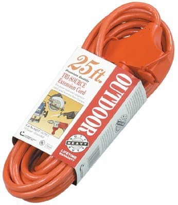 25 -ft weather resistant Extension Outlet