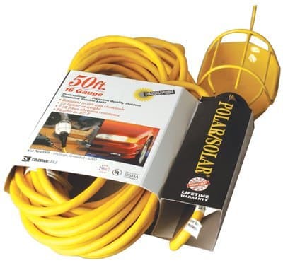 Coleman 50 -ft Trouble Light 14/3 AWG 15 AMP