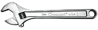 Campbell 10'' Chrome Adjustable Wrench