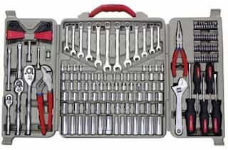 Campbell 170 Piece Professional Tool Set, Open Case