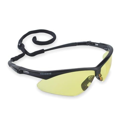 V30 Black Frame Nemesis Lens Safety Glasses