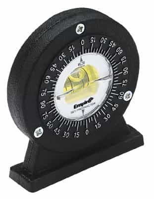 Empire Small Angle Magnetic Polycast Protractor