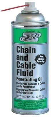 Chain and Cable Fluids, Penetrating Oil