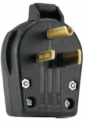 Cooper Wiring Plugs and Receptacle, 50 Amps