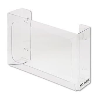 Plexiglas Clear Three-Box Glove Dispenser 18X3-3/4X10