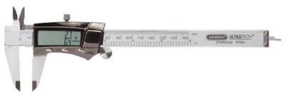 General Tools 0-6" Hardened Stainless Steel Electro Digital Caliper W/ Case
