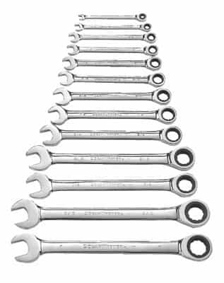 Gearwrench 13 Piece Combination Ratcheting Wrench Set