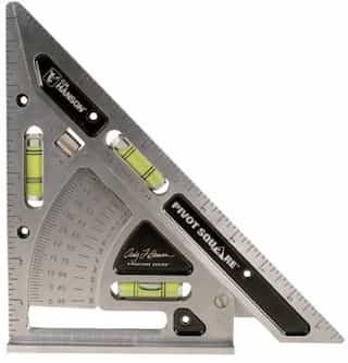 C.H. Hanson Machined Square, Positive Lock, Dual Graduated for Degrees & Roof Pitches