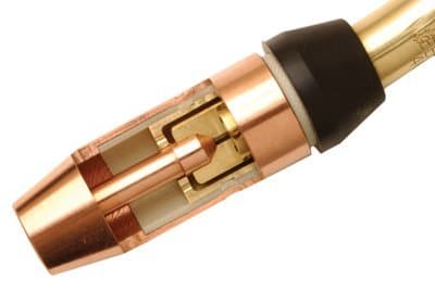 .035"" (0.9MM) Tip Tapered Centerfire Contact Tip