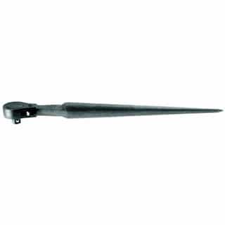 Klein Tools 1/2'' Drive 15'' Ratcheting Construction Wrench