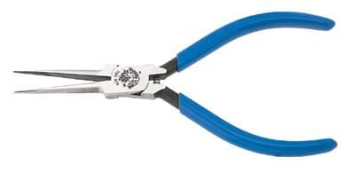 Klein Tools 5'' Alloy Steel Extra Slim Needle Nose Pliers with Straight Jaw
