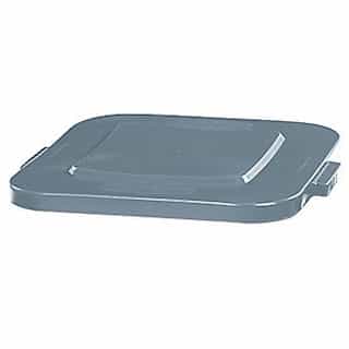Rubbermaid Brute Gray Square Lids for 40 Gal Square Containers