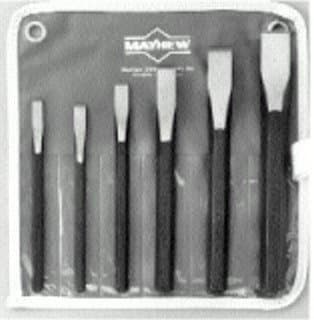 6 Piece Alloy Steel Cold Chisel Set with Pouch