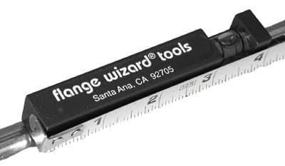 Flange Wizard 4" Magnetic Universal Level Tapeholder