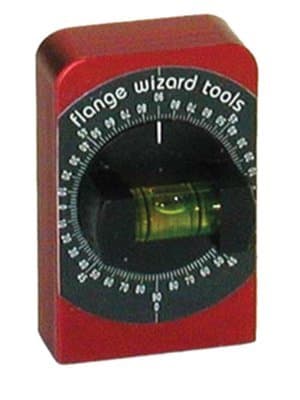 Flange Wizard Anodized Aluminum Accesory Combination Level