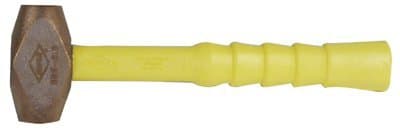 NUPLA 2.5lb Brass Hammer with E-Series Clad and SG Grip