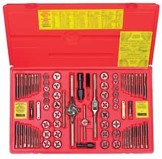 Irwin 76 Piece Fractional /Metric Tap and Die Super Set