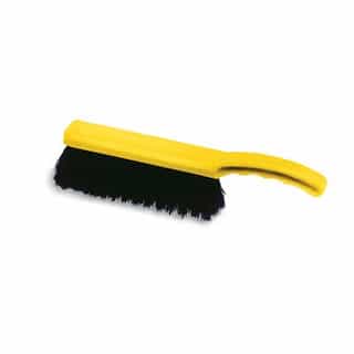 Yellow Handled, Plastic Tampico-Fill Countertop Brush-12.5-in