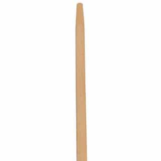 Rubbermaid Natural, Tapered-Tip Wood Broom/Sweep Handle-60-in