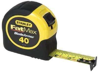 1-1/4"X40' Fatmax Tape Rule with Blade armor Coating