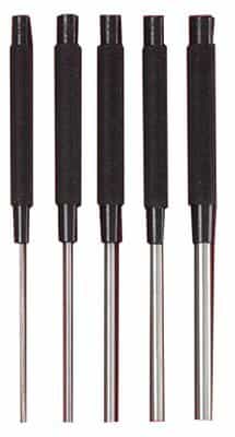 8'' Extra Long Steel Drive Punches with Round Tip Type